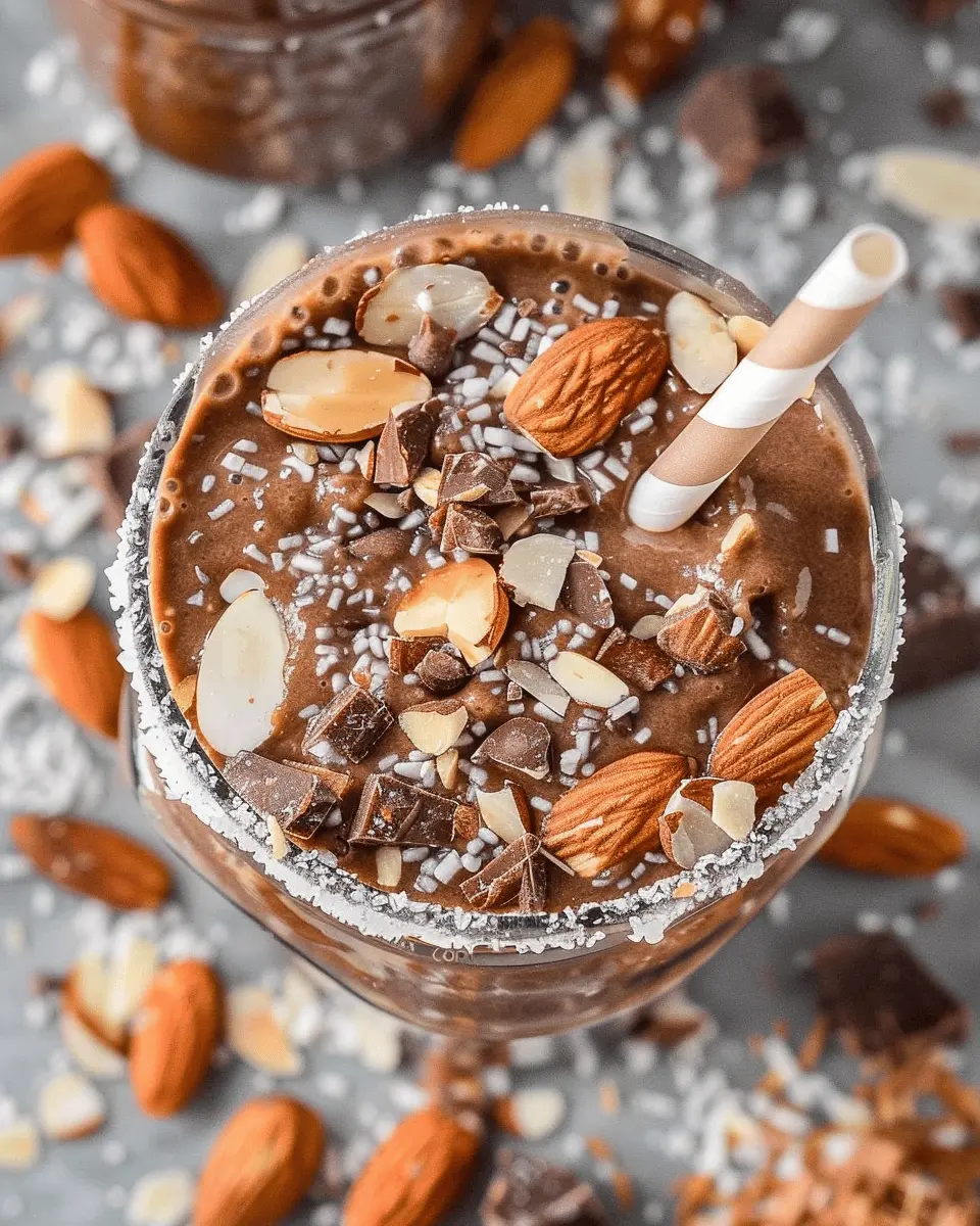 Almond Joy Smoothie: Easy Indulgence for a Healthy Treat