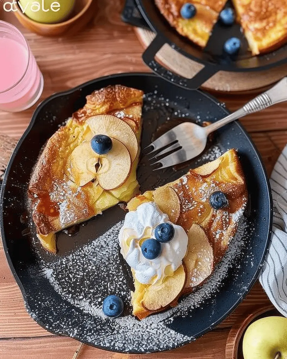Apple Dutch Baby: A Delightfully Easy Breakfast with Turkey Bacon