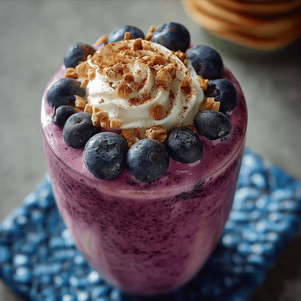 Blueberry Cheesecake Smoothie: An Indulgent Homemade Treat
