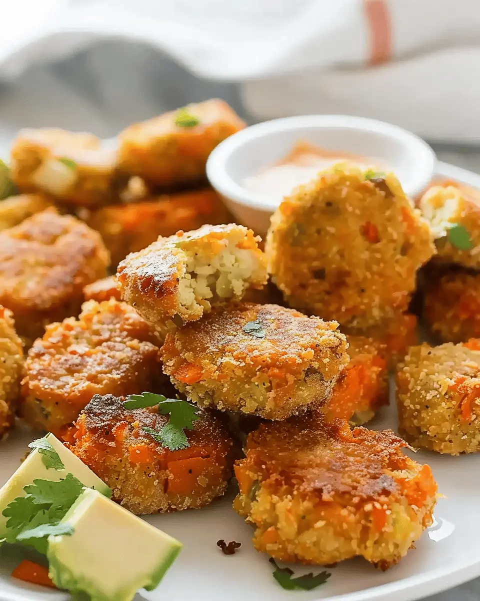 Crispy Chickpea Vegetable Nuggets: The Best Healthy Snack