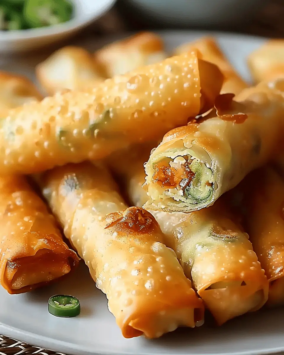 Mini Jalapeño Popper Egg Rolls: Easy, Flavor-Packed Appetizer
