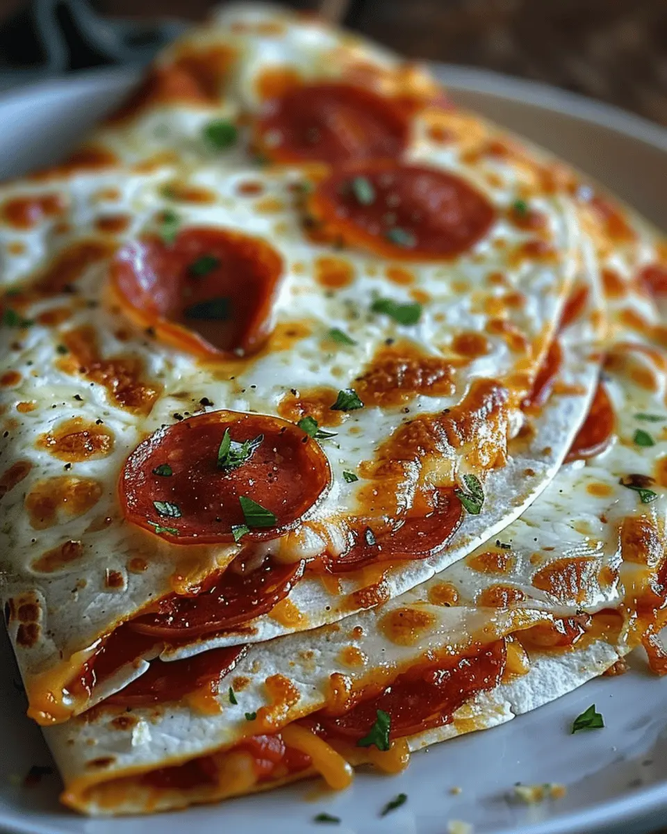 Pepperoni Cheese Pizza Quesadillas: Easy, Irresistible Snack Delight