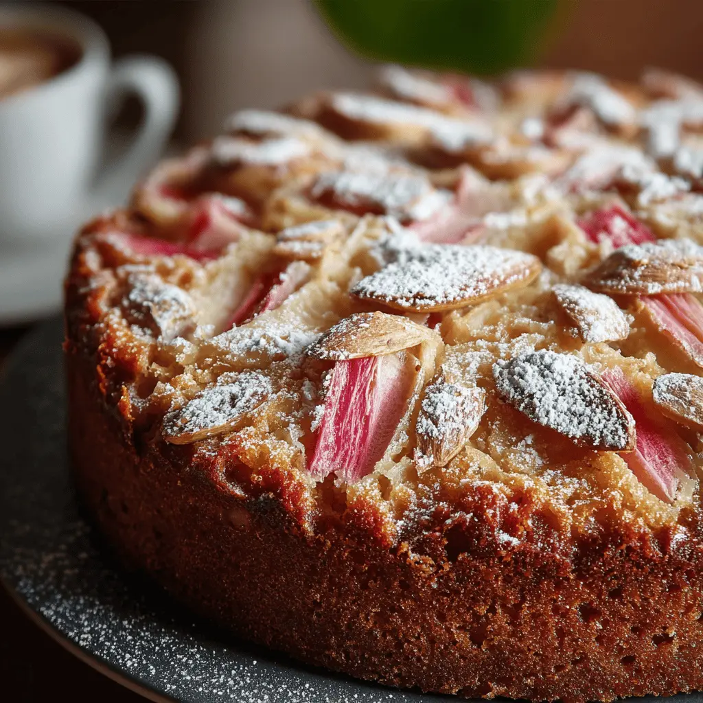 Rhubarb Almond Torte: Easy Comfort with a Unique Twist