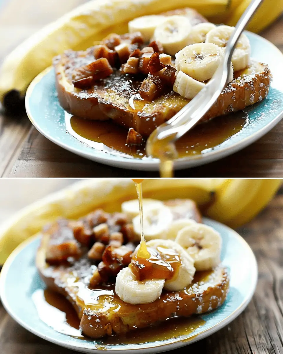 Bananas Foster French Toast Recipe: Indulgent Morning Delight with Turkey Bacon