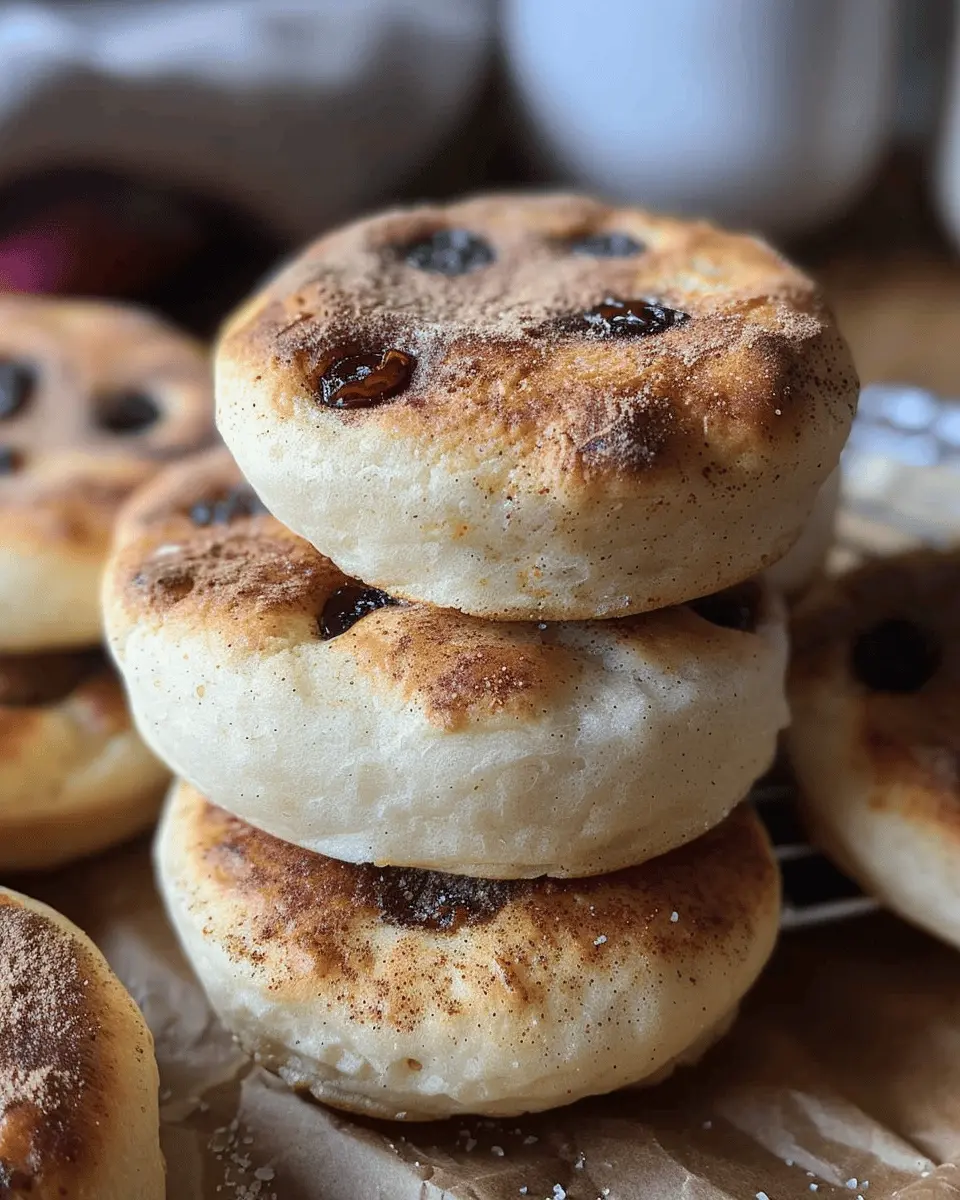 Cinnamon Raisin English Muffins: The Best Homemade Delight