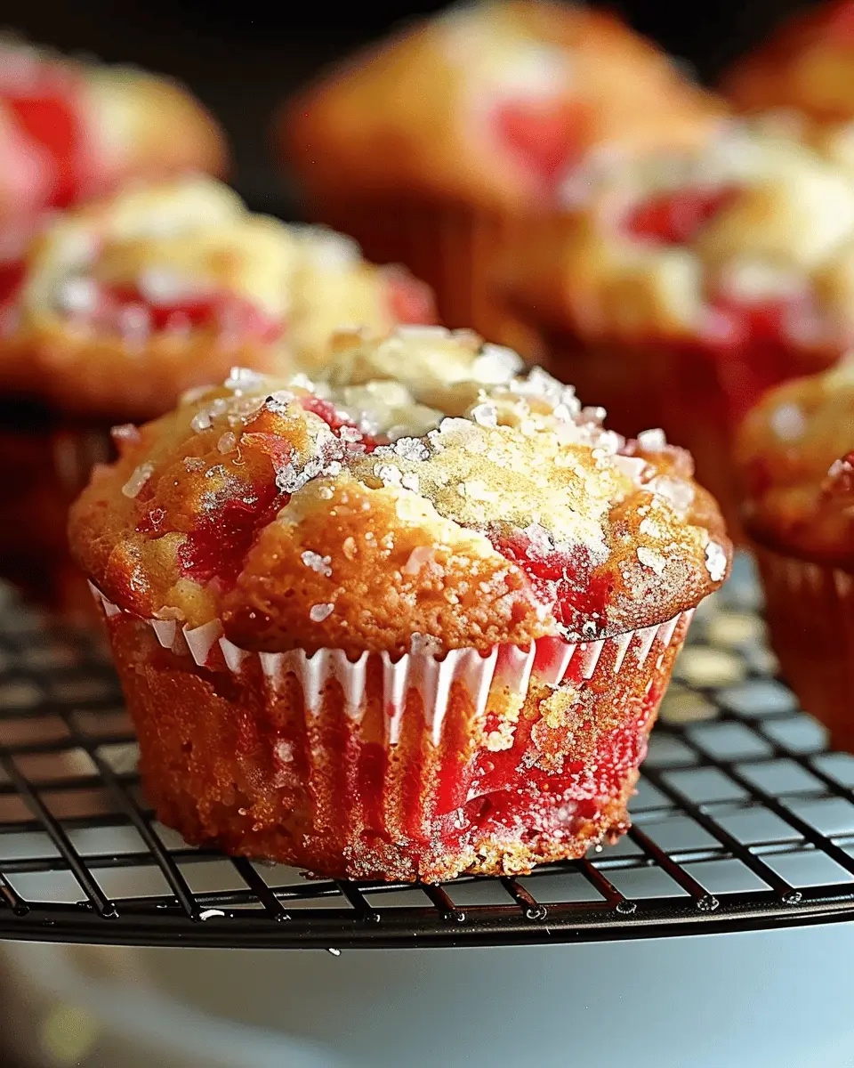 Delicious Strawberry Cream Cheese Muffins: A Joyful Morning Treat