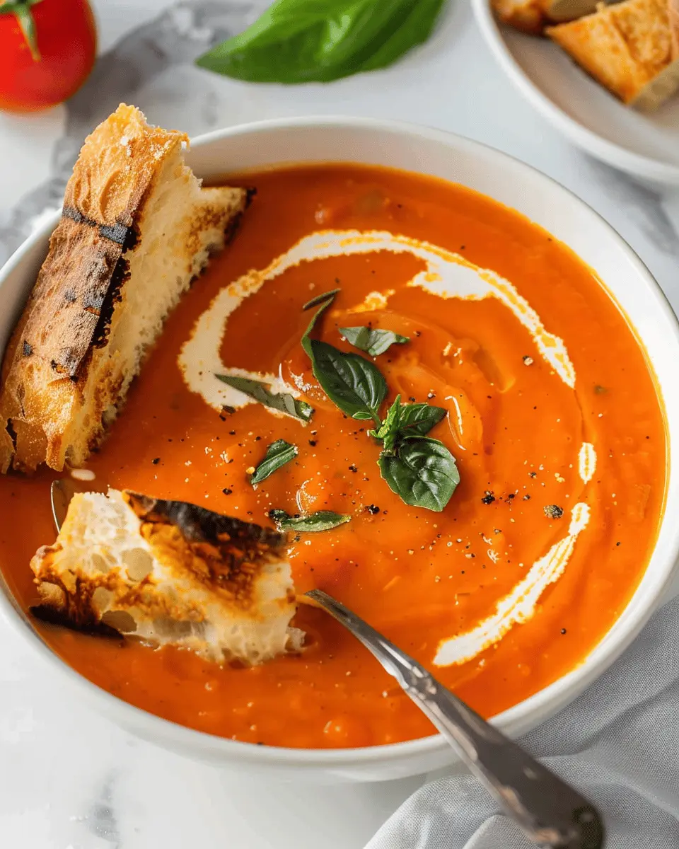 Easy Roasted Tomato Soup: A Cozy, Flavorful Delight at Home