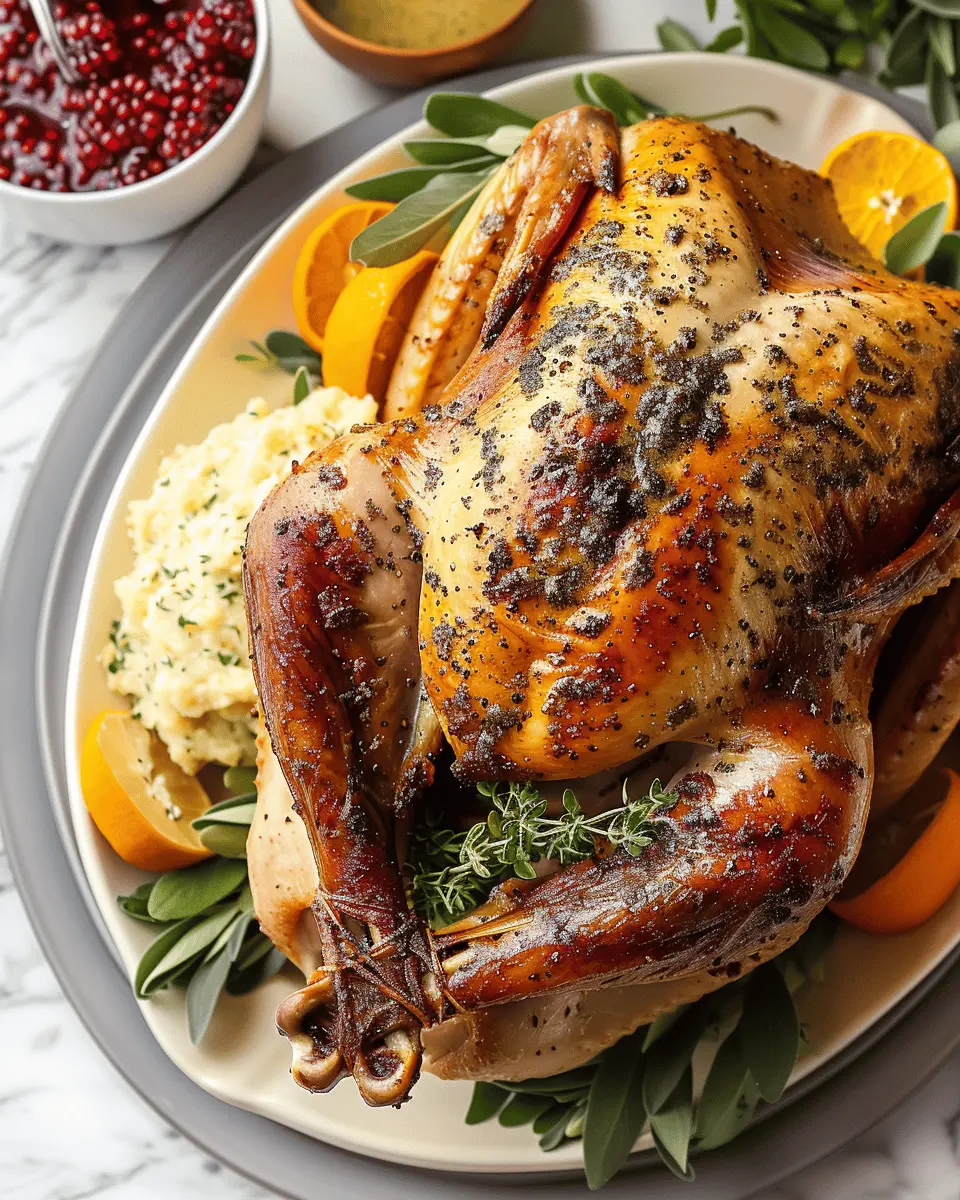 Easy Roasted Turkey Recipe for a Juicy, Flavorful Feast
