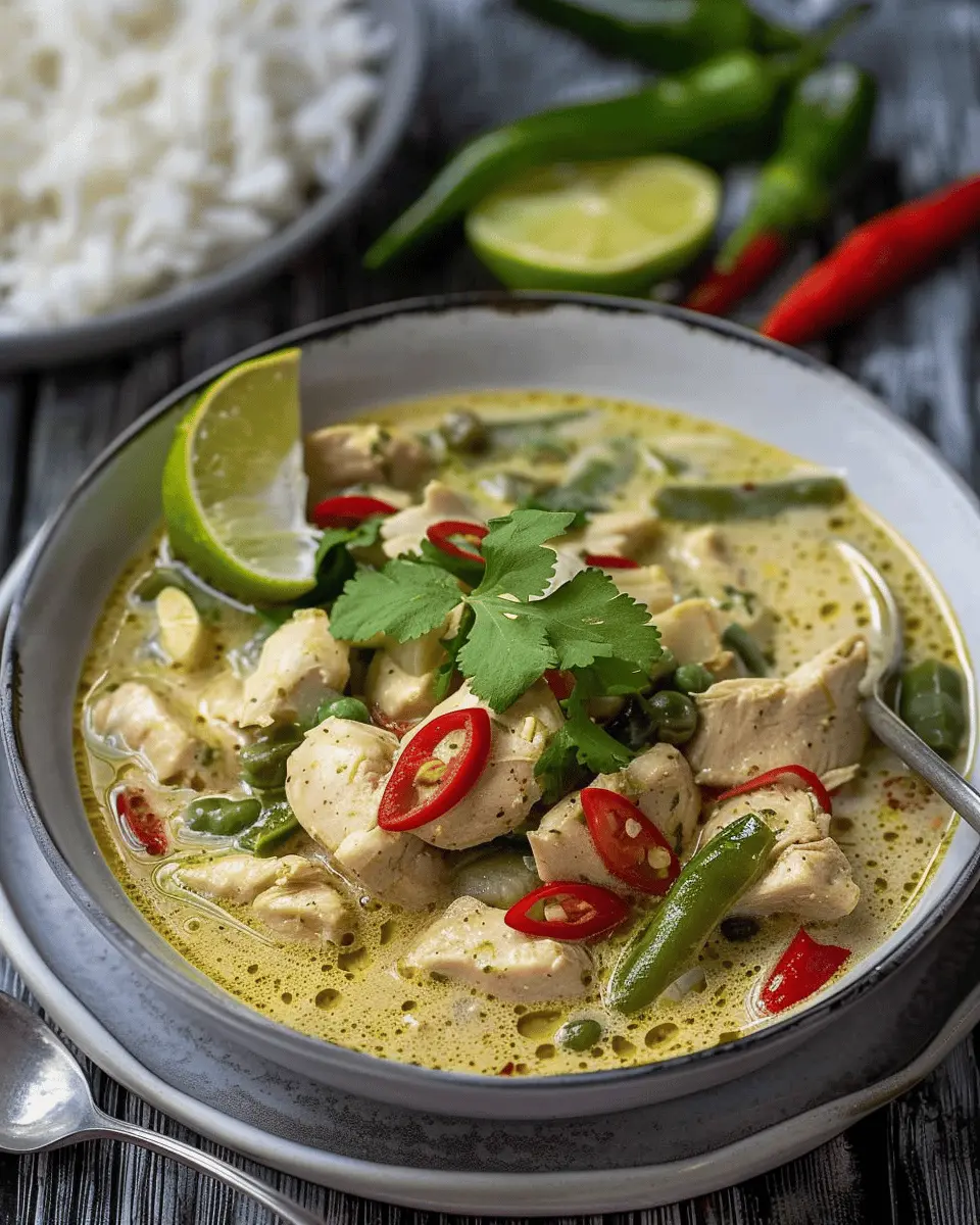 Easy Thai Green Chicken Curry Recipe for a Flavorful Family Dinner