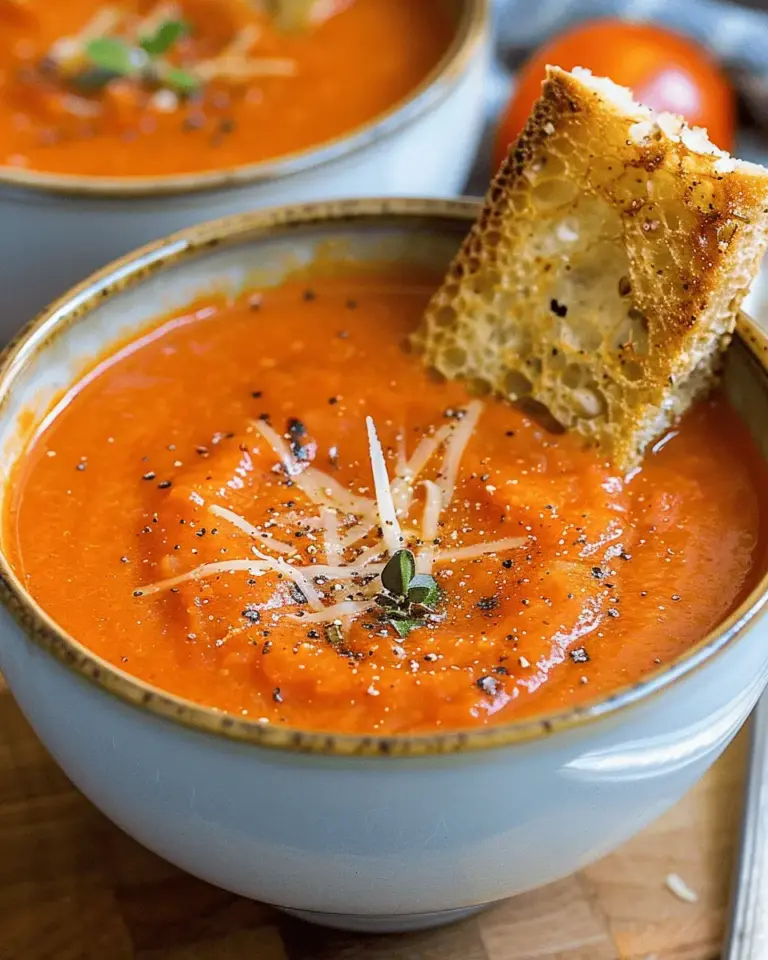 Easy Tomato Soup with Canned Tomatoes