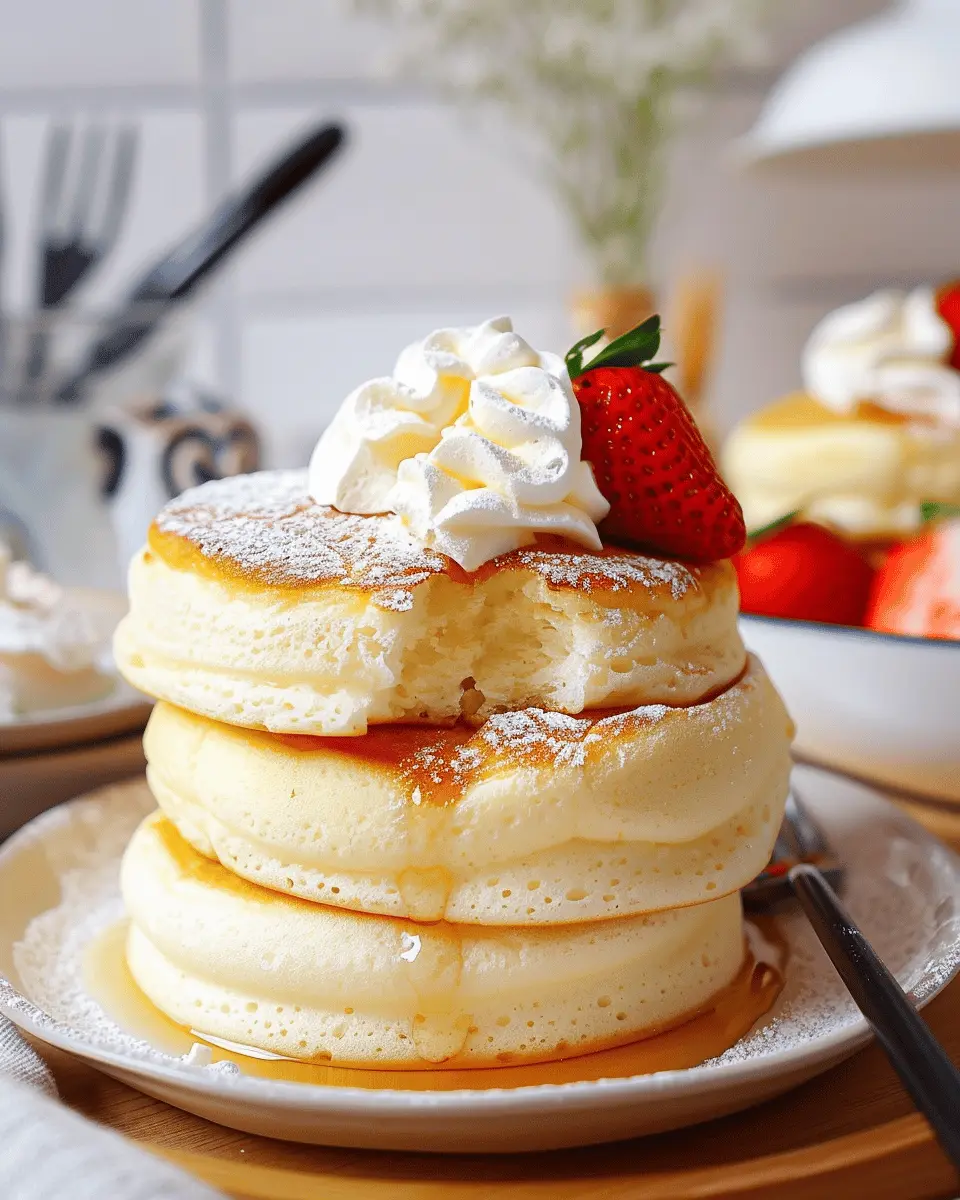 Fluffy Japanese Soufflé Pancakes: The Best Indulgent Recipe at Home