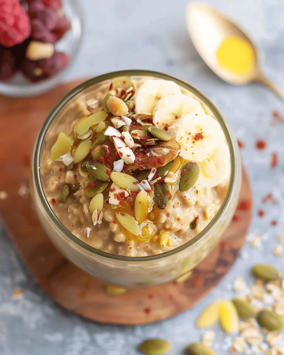 Indian Overnight Oats: Easy, Flavorful, and Energizing Start
