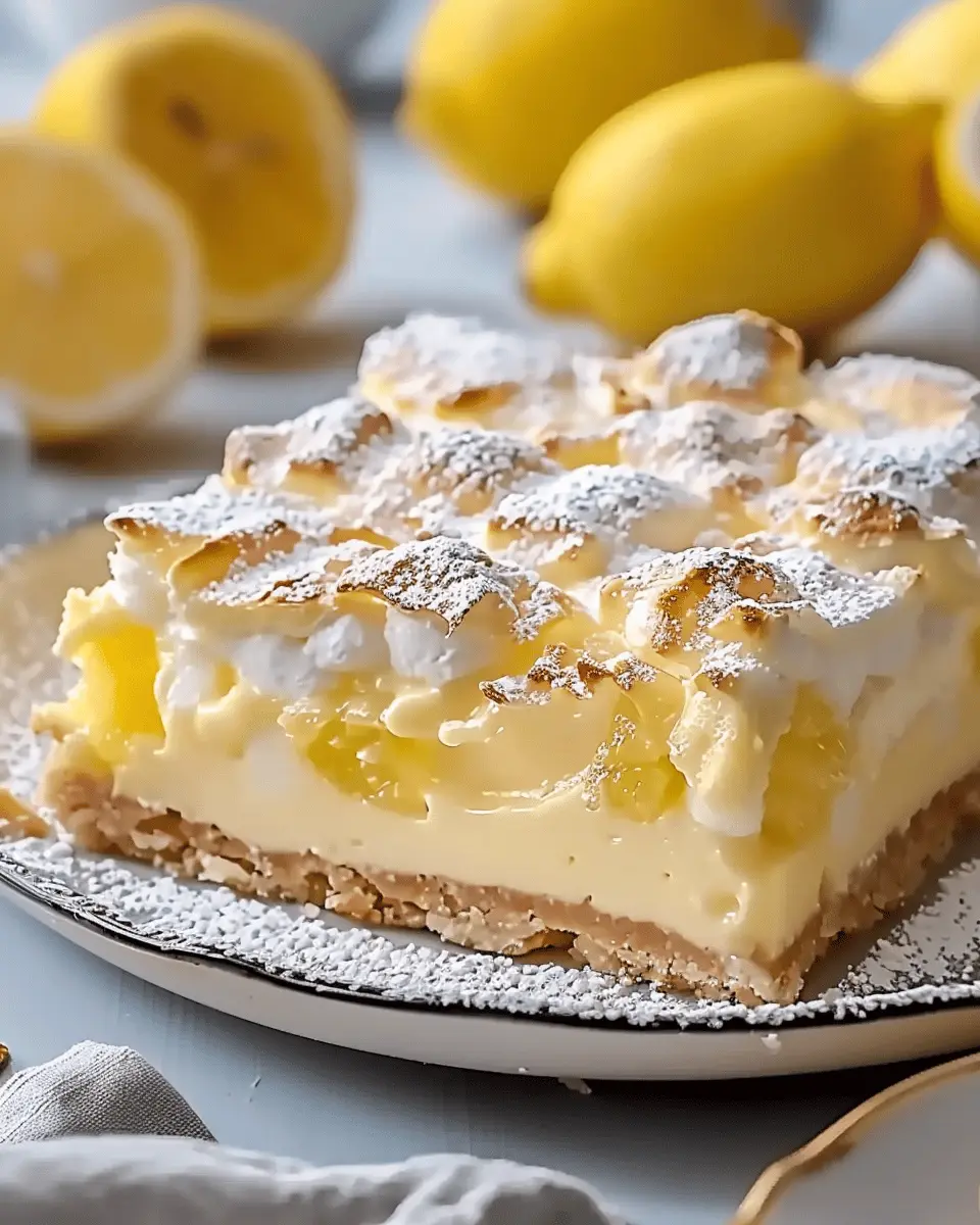 Irresistible One-Bowl Lemon Dessert: Easy and Refreshingly Sweet Recipe