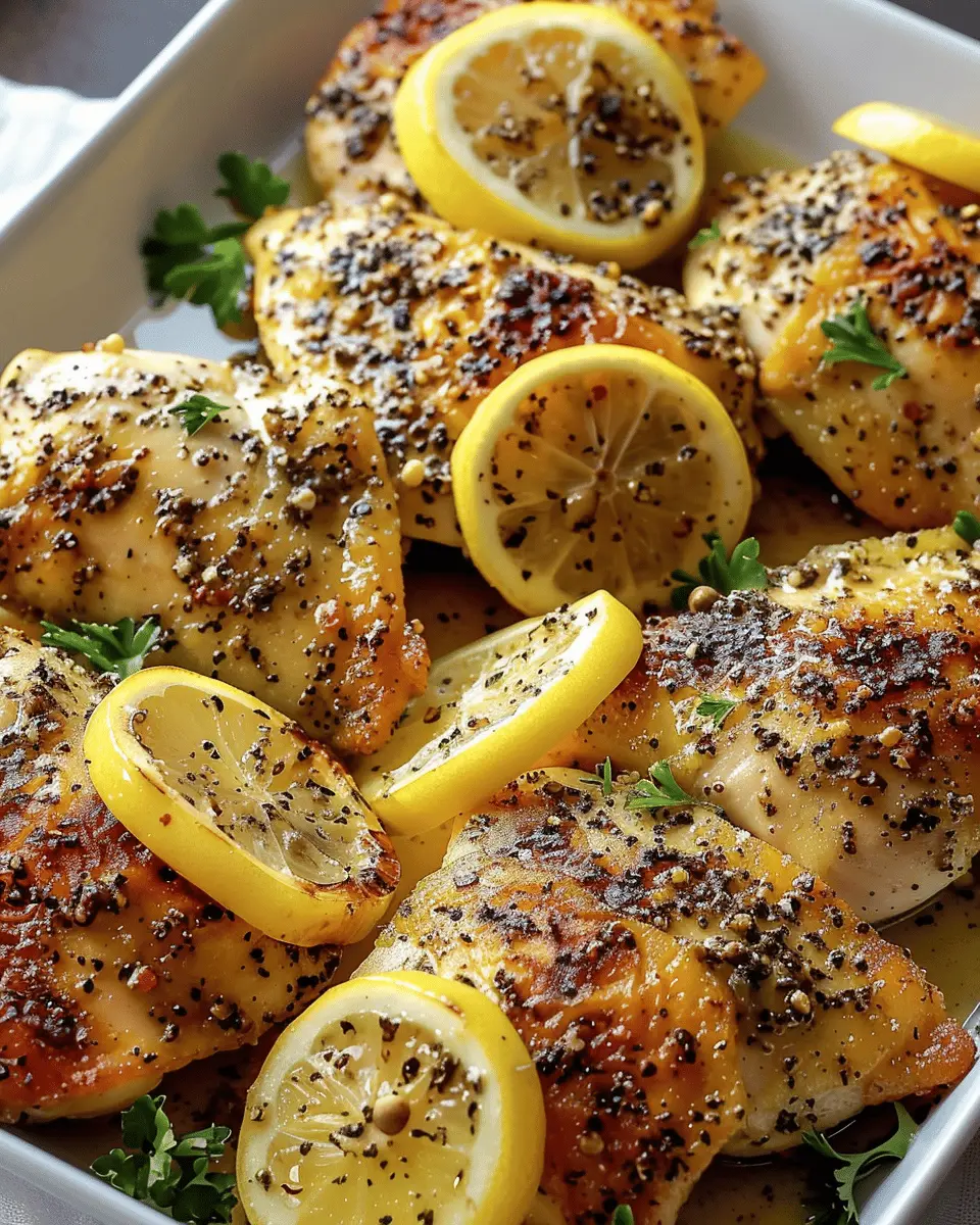 Lemon Pepper Chicken: The Juicy Recipe You’ll Love at Home