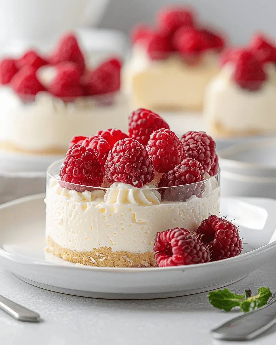 No-Bake Greek Yogurt Jello Cheesecake: Easy, Guilt-Free Delight