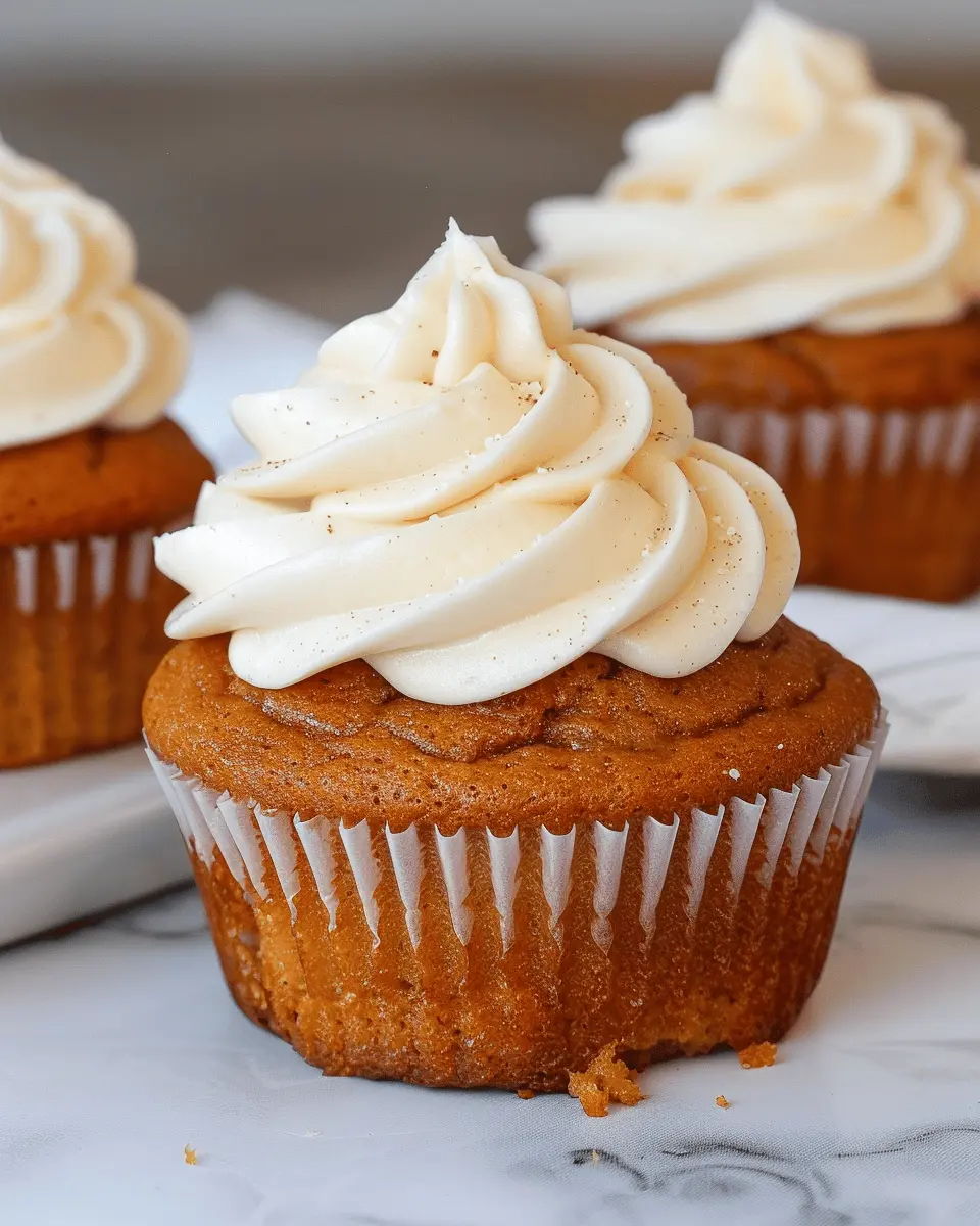Pumpkin Cupcakes: Indulgent Treats with Marshmallow Buttercream Frosting