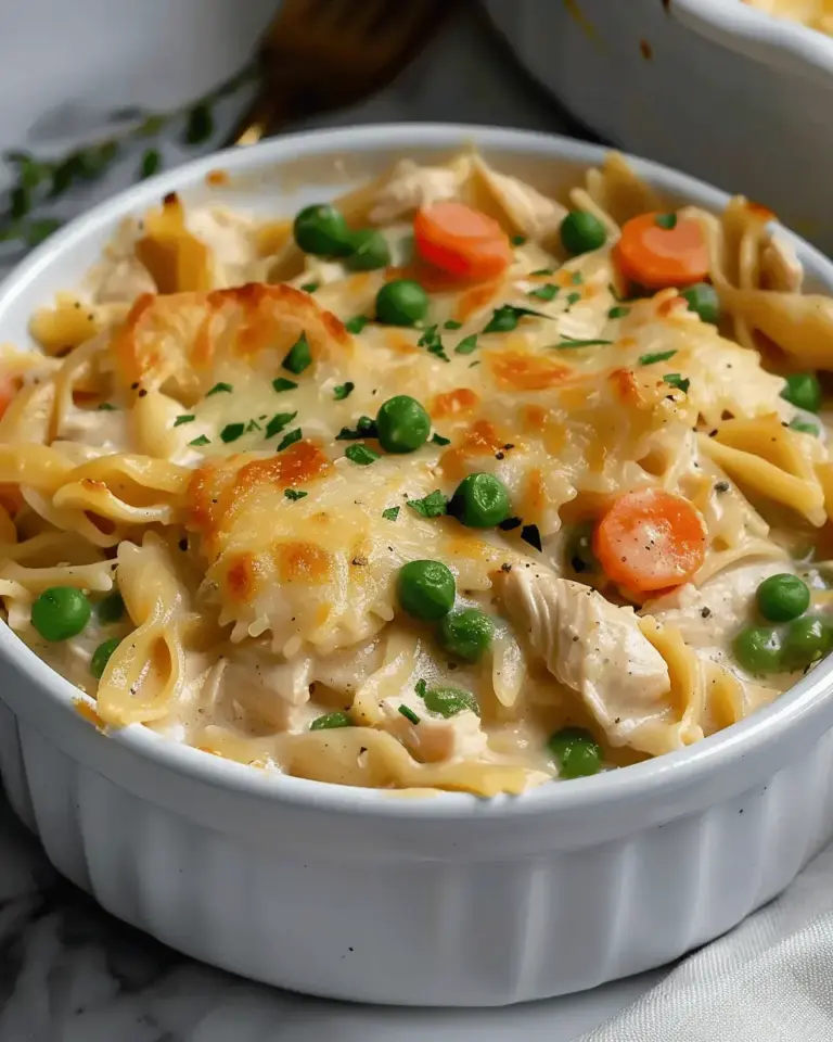 Quick Chicken Pot Pie Pasta