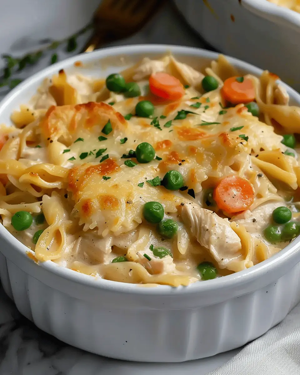 Quick Chicken Pot Pie Pasta with Turkey Bacon – A Cozy Twist