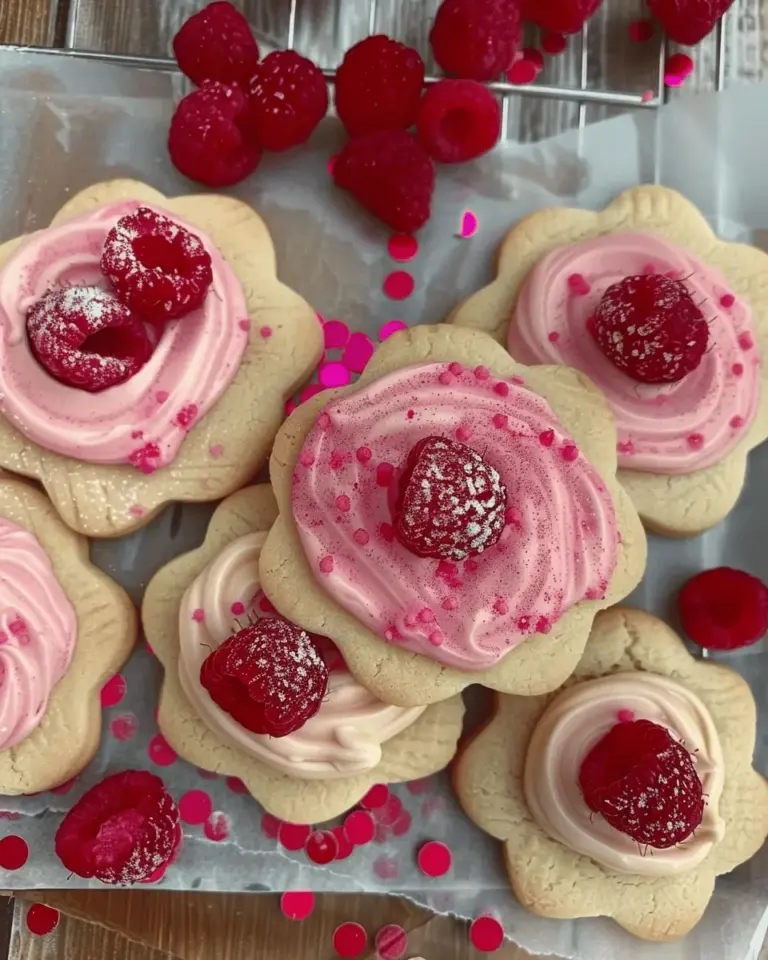 Raspberry Sugar Cookies