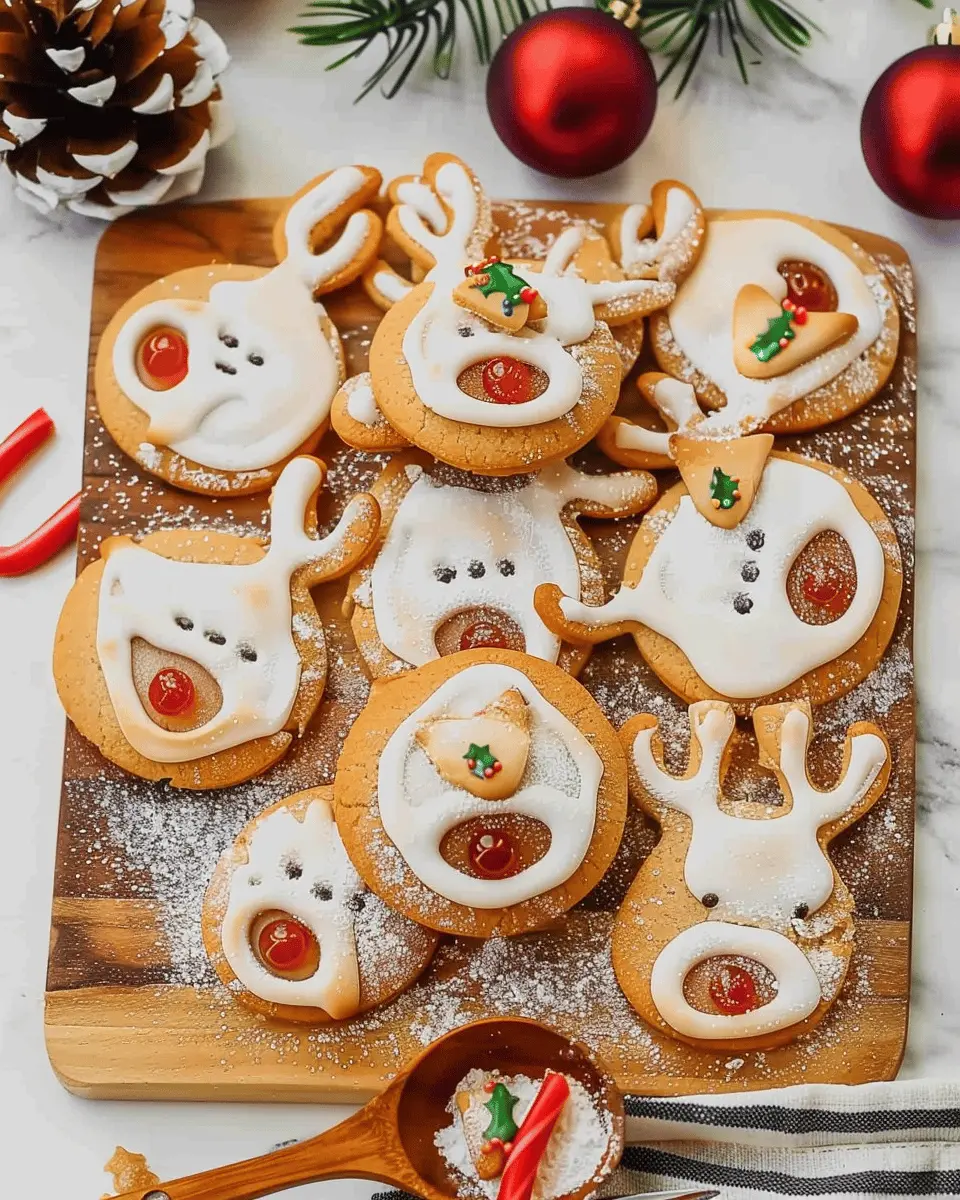 Reindeer Linzer Cookies: A Joyful Twist on Classic Treats