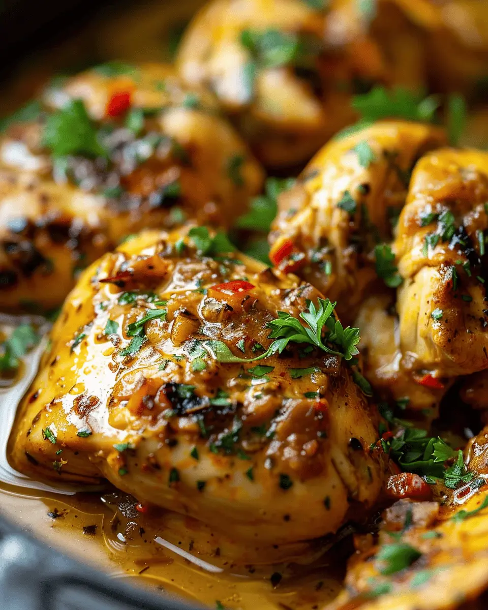 Slow Cooker Garlic Butter Chicken: Easy, Juicy Comfort Food