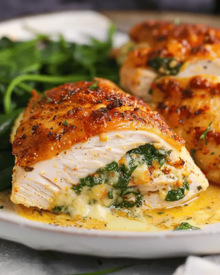 Spinach Stuffed Chicken