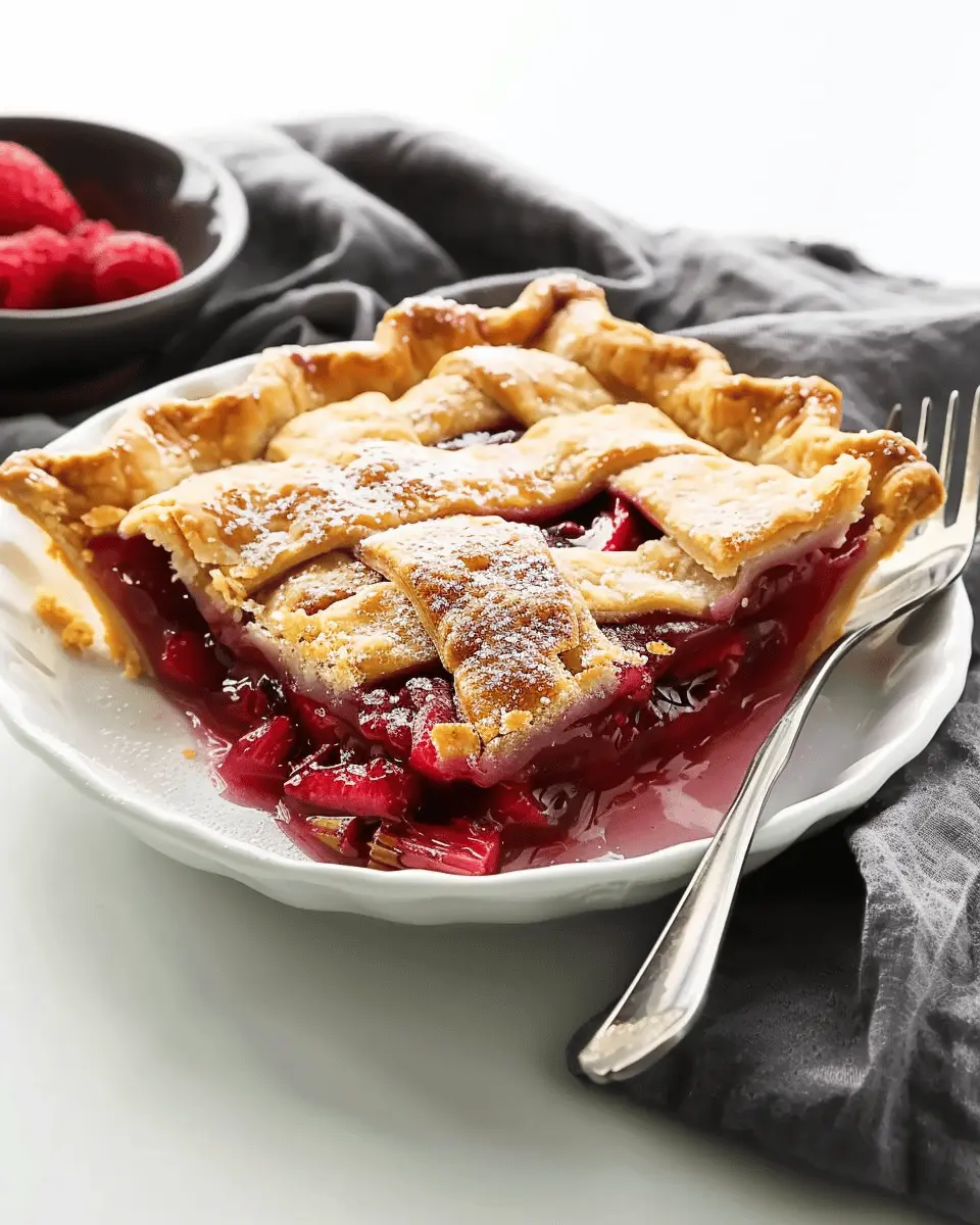 Strawberry Rhubarb Slab Pie: Easy Recipe for a Sweet Delight