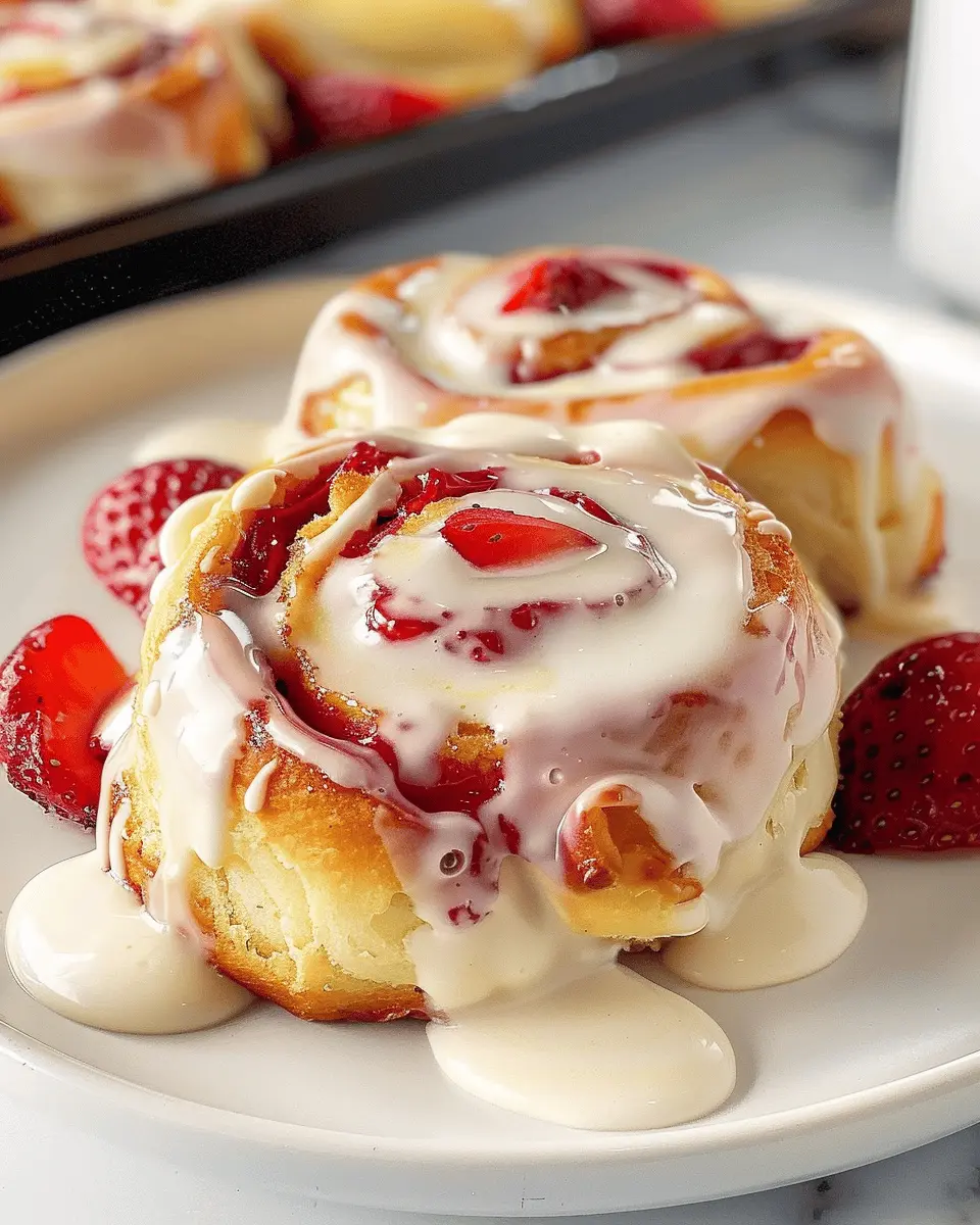 Strawberry Cheesecake Sweet Rolls: Indulgent Delight for Everyone