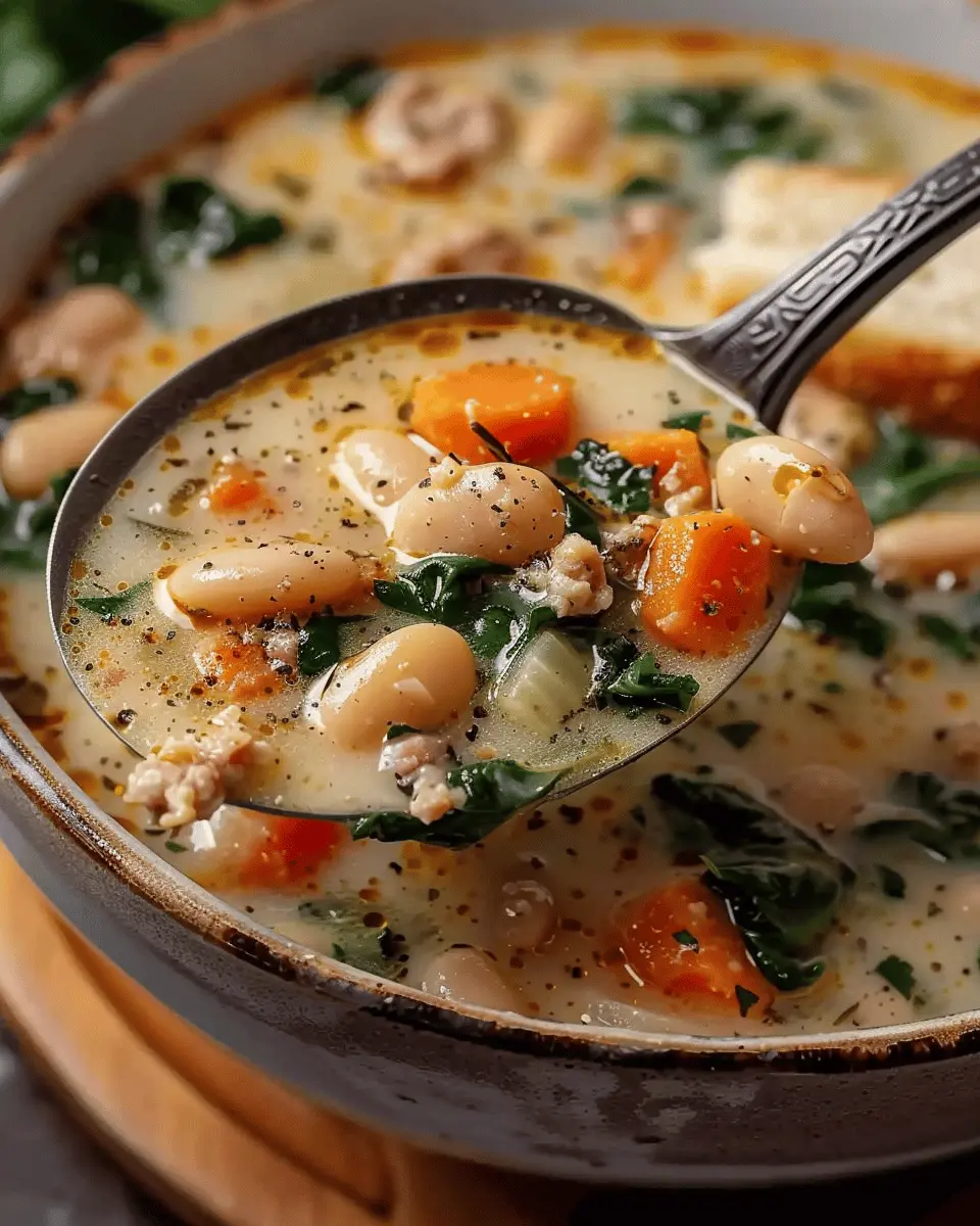 Tuscan White Bean Soup: A Warm and Hearty Delight for Everyone