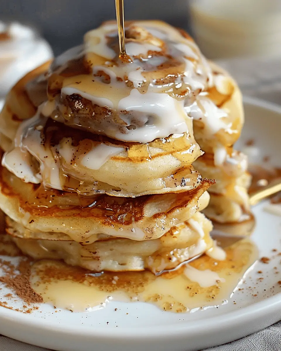 Cinnamon Roll Pancakes: Indulgent Flavors Perfect for Breakfast