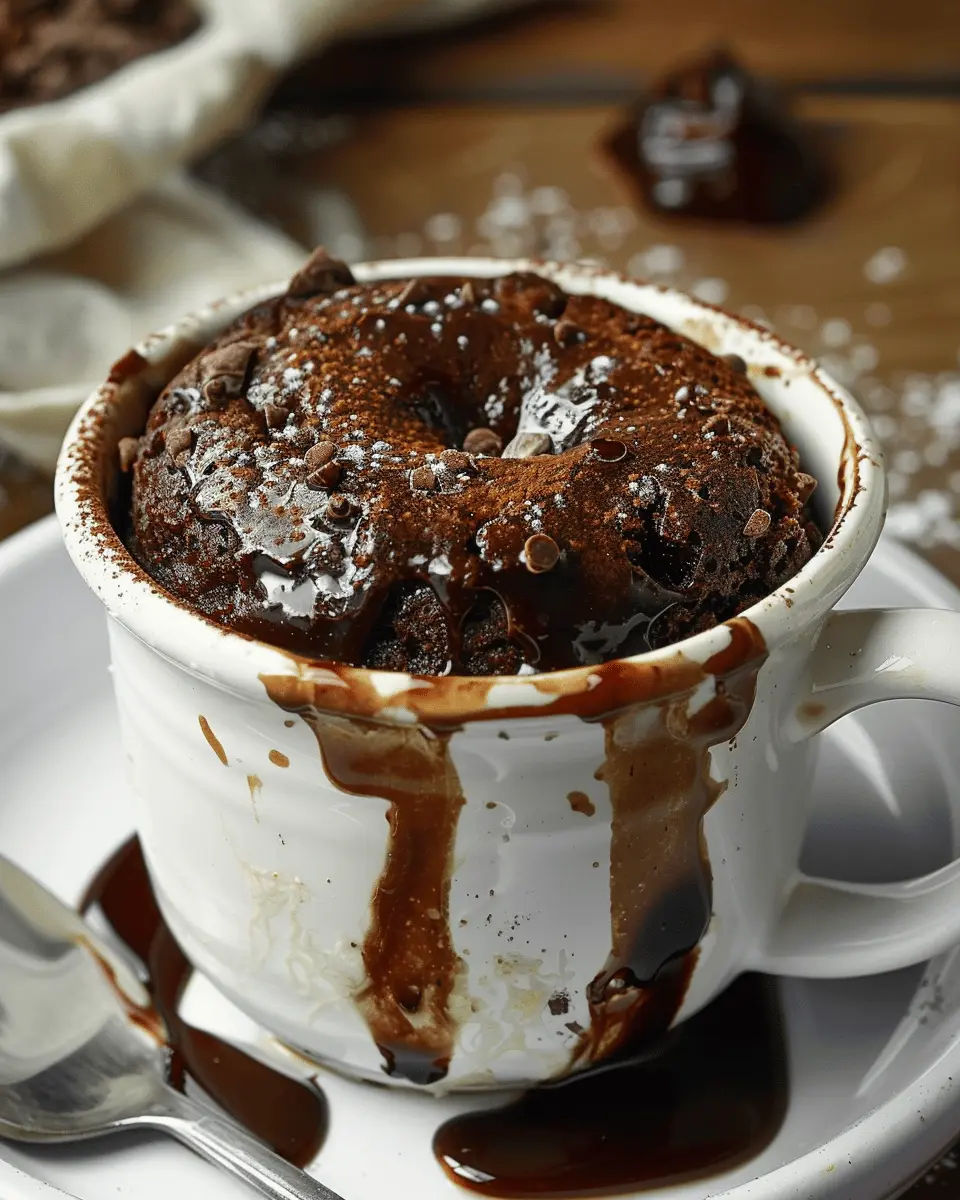 Brownie mug cake in 5 mins: Indulgent Treat for Sweet Cravings