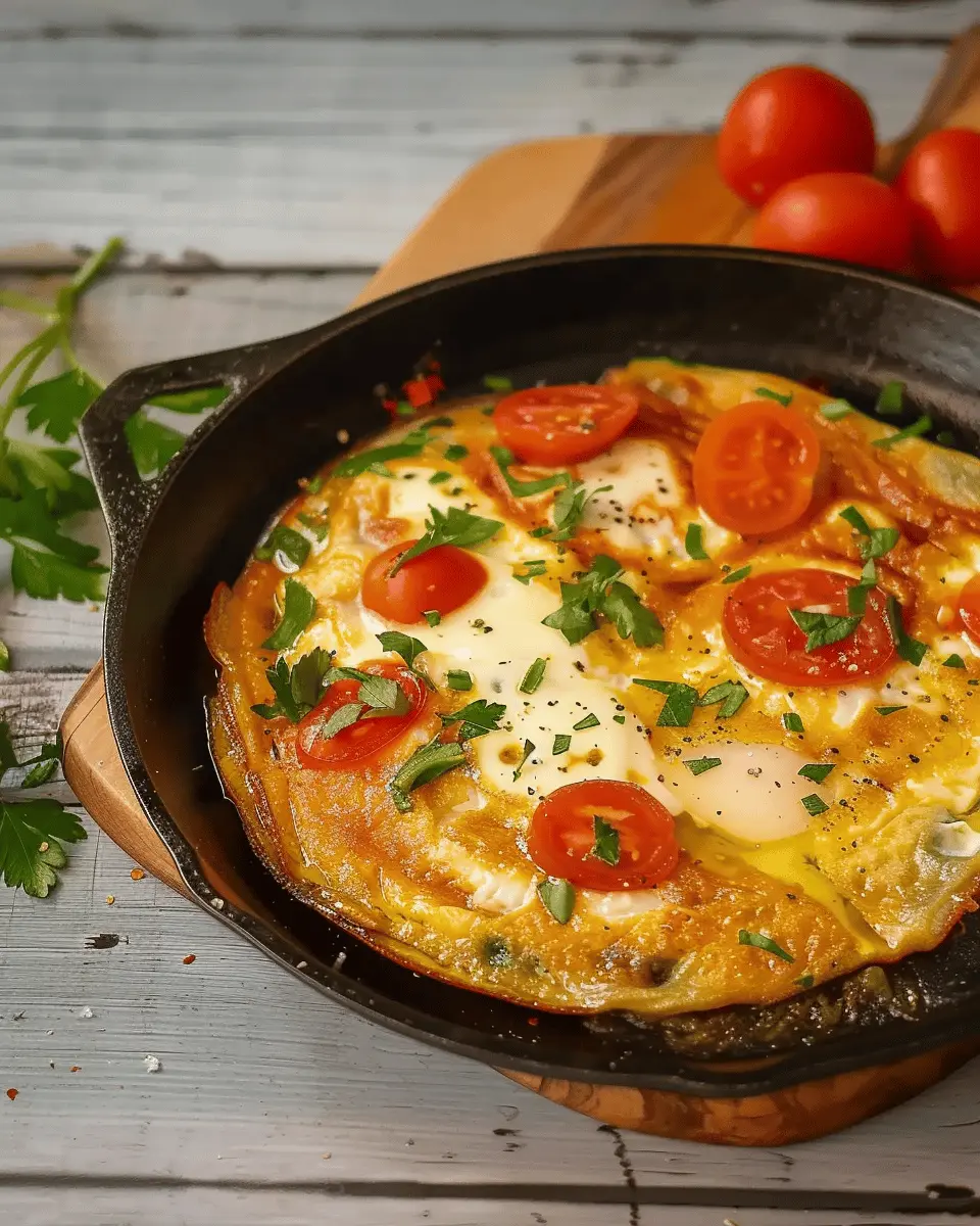 Omelette afghane: The Best Savory Delight with Turkey Bacon