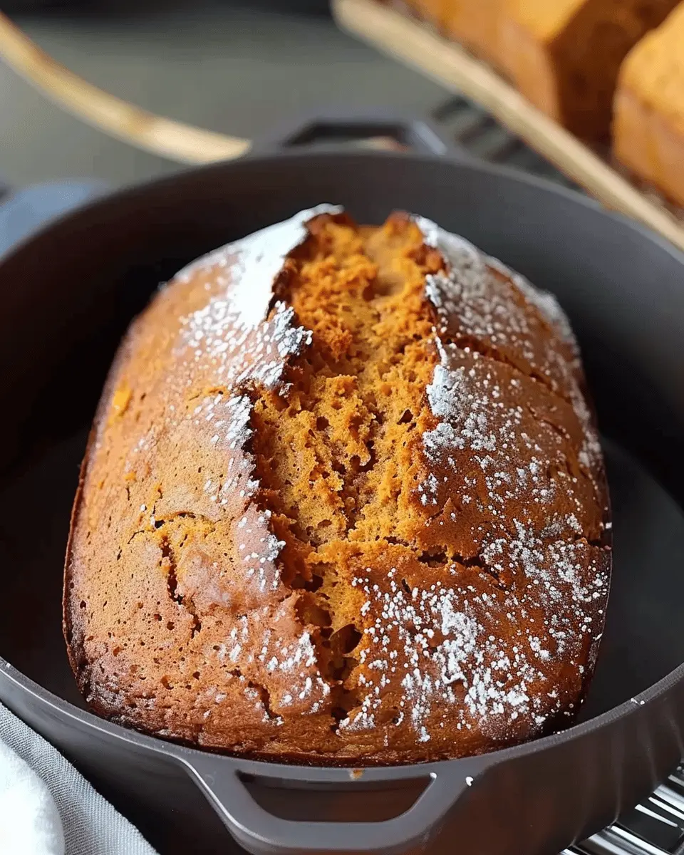 Perfect Dutch Oven Pumpkin Bread: An Easy Fall Delight to Savor