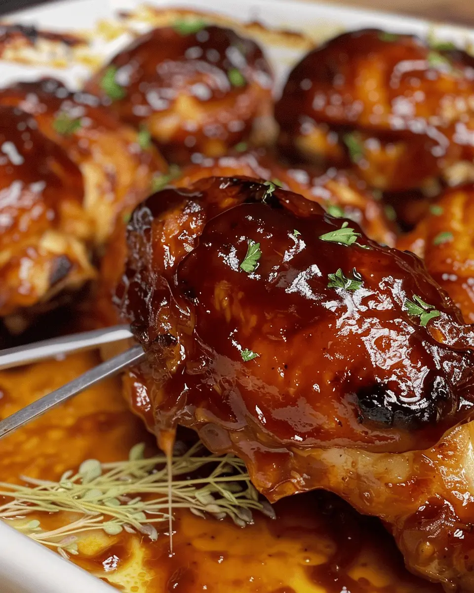 Sticky BBQ Chicken Bake: Easy Family Meal for Comforting Nights