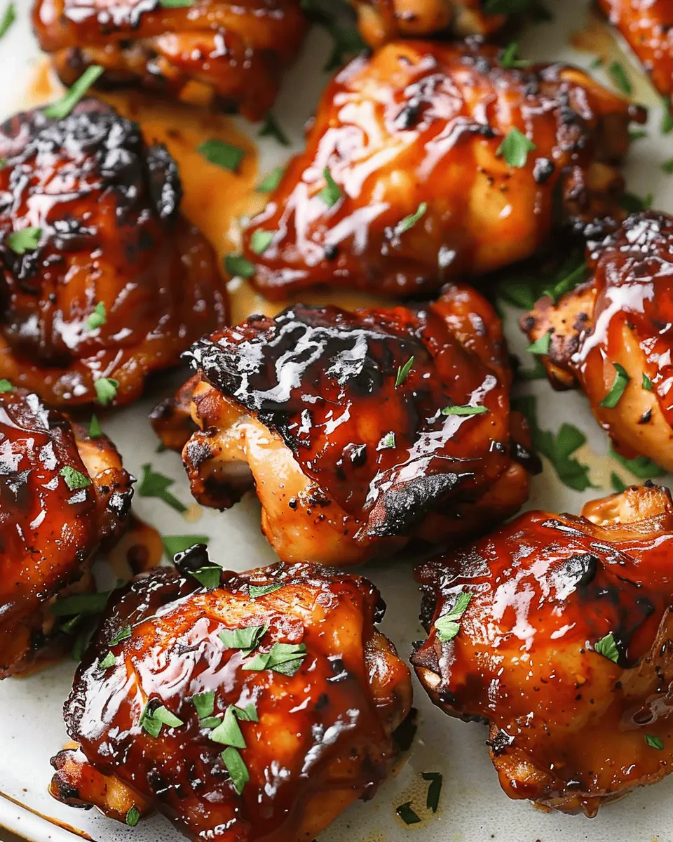 Caramelized BBQ Chicken Thighs: Easy Oven Recipe You’ll Love
