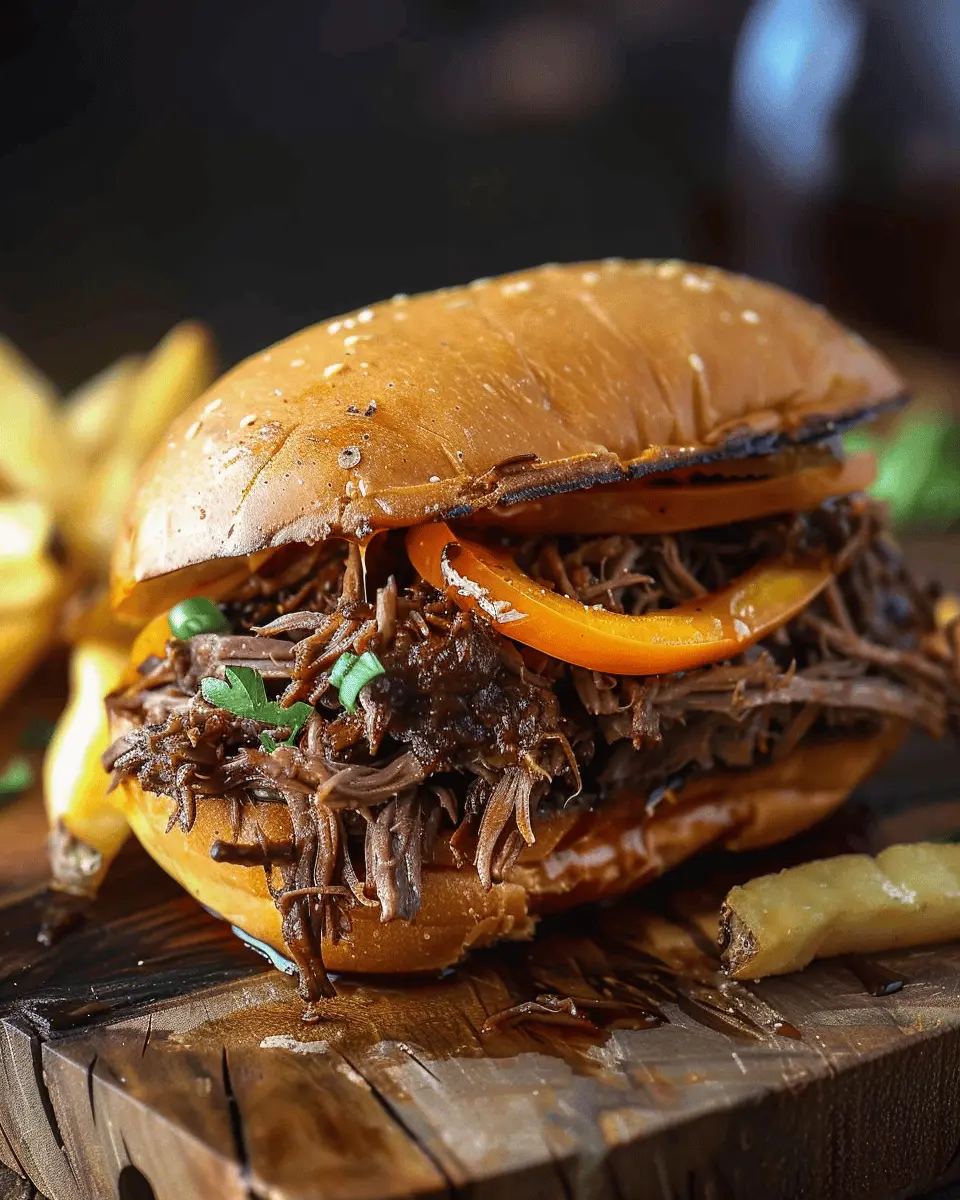 Pulled Beef Sandwich: Easy Recipe for Juicy, Homemade Goodness