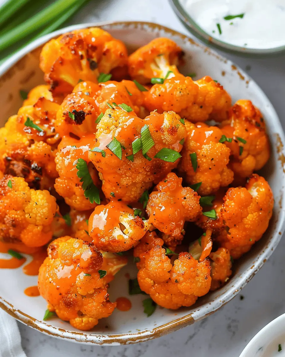 Air Fryer Buffalo Cauliflower: Easy Spicy Delight for Everyone