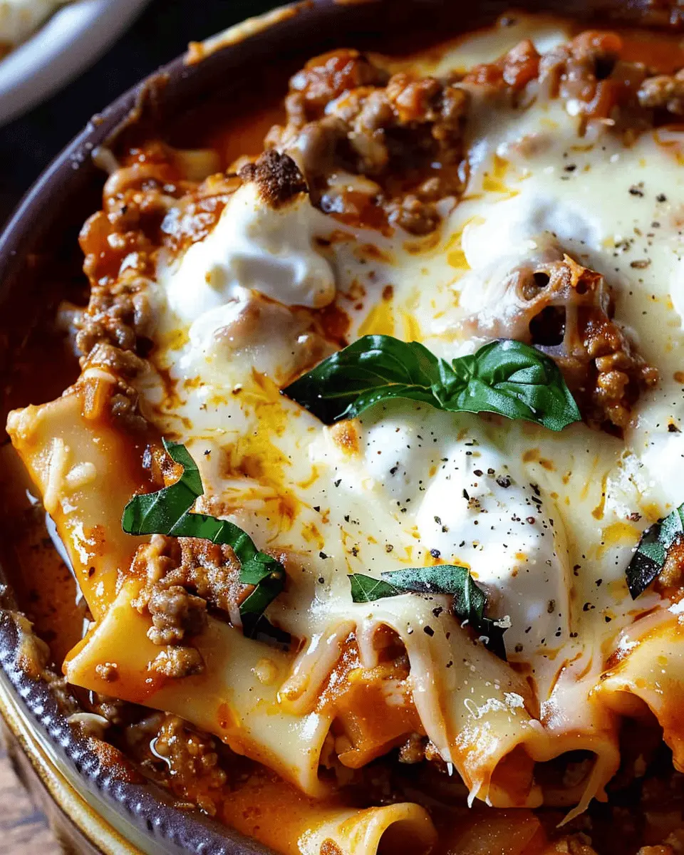 One Pot Lasagna Soup: Easy, Comforting Dish for Busy Nights