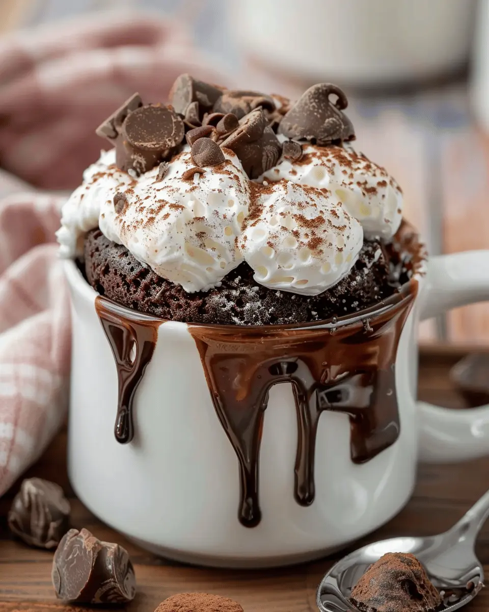 Brownie Mug Cake: Indulgent Treat Ready in Just 5 Minutes
