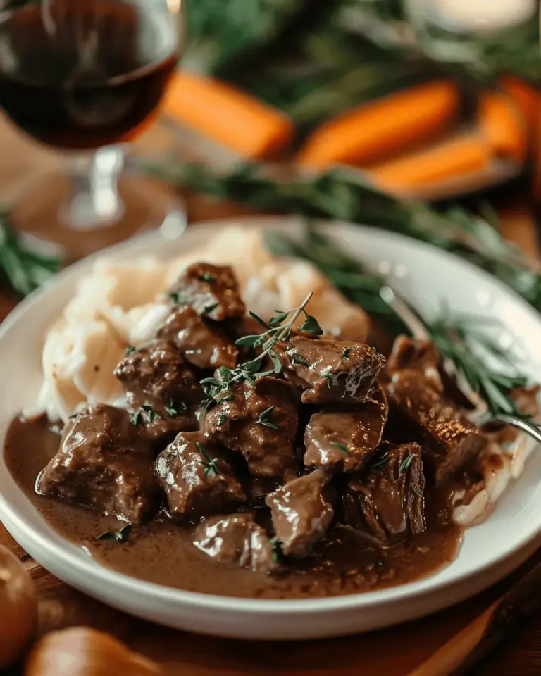 Beef Tips and Gravy Made Easy