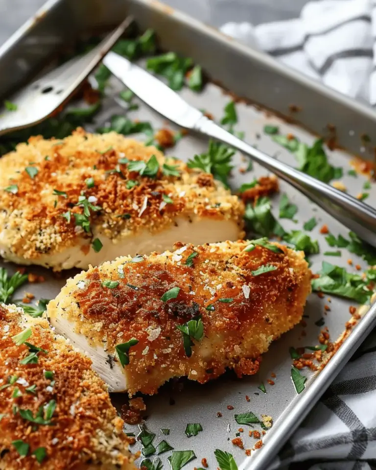 Baked Parmesan Crusted Chicken