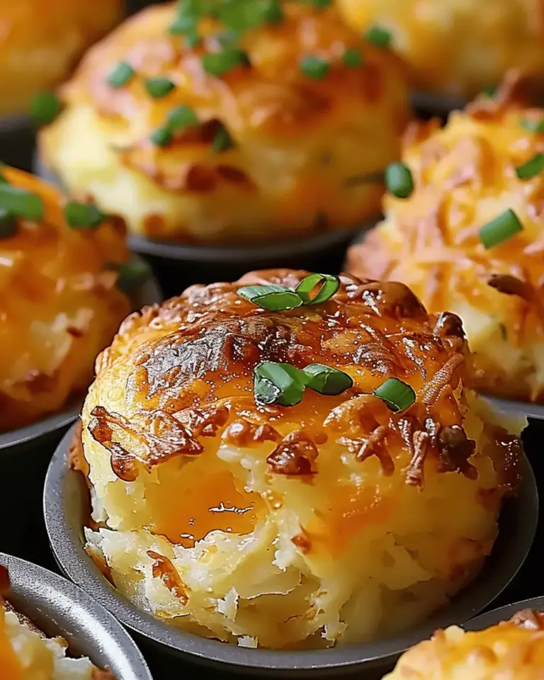 Cheesy Mashed Potato Puffs