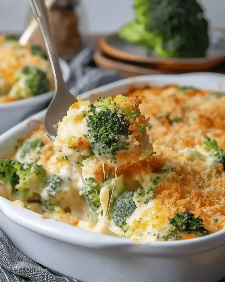 Broccoli Cheese Casserole Recipe