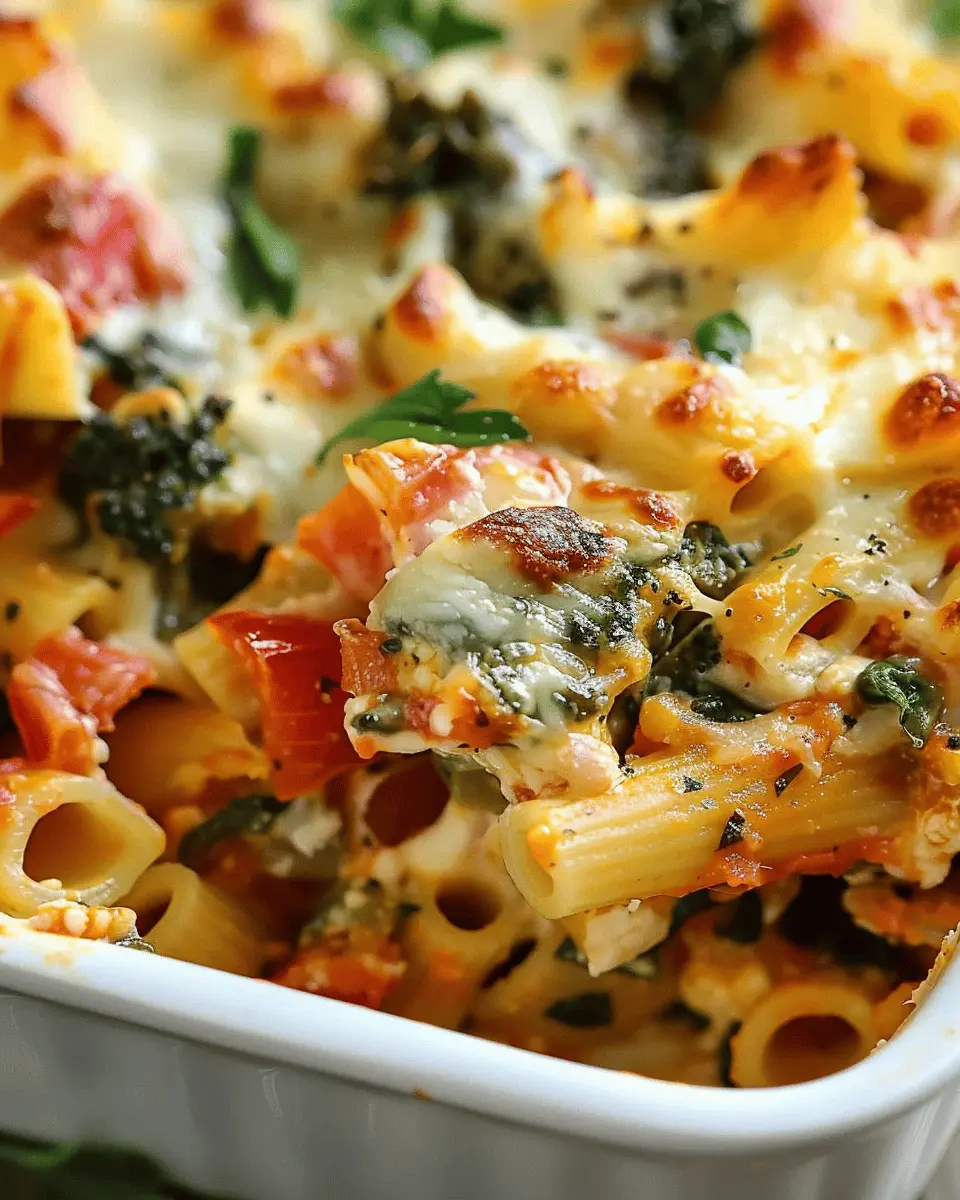 Tasty Mediterranean Vegetable Pasta Bake: Easy, Cozy, and Delicious