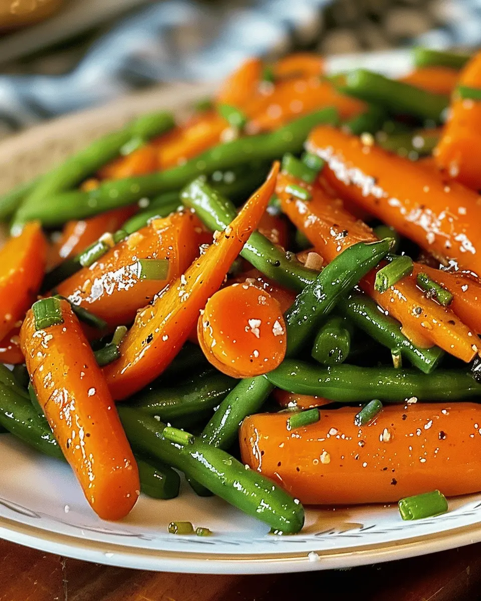 Honey Glazed Carrots & Green Beans: A Simple Delicious Side Dish