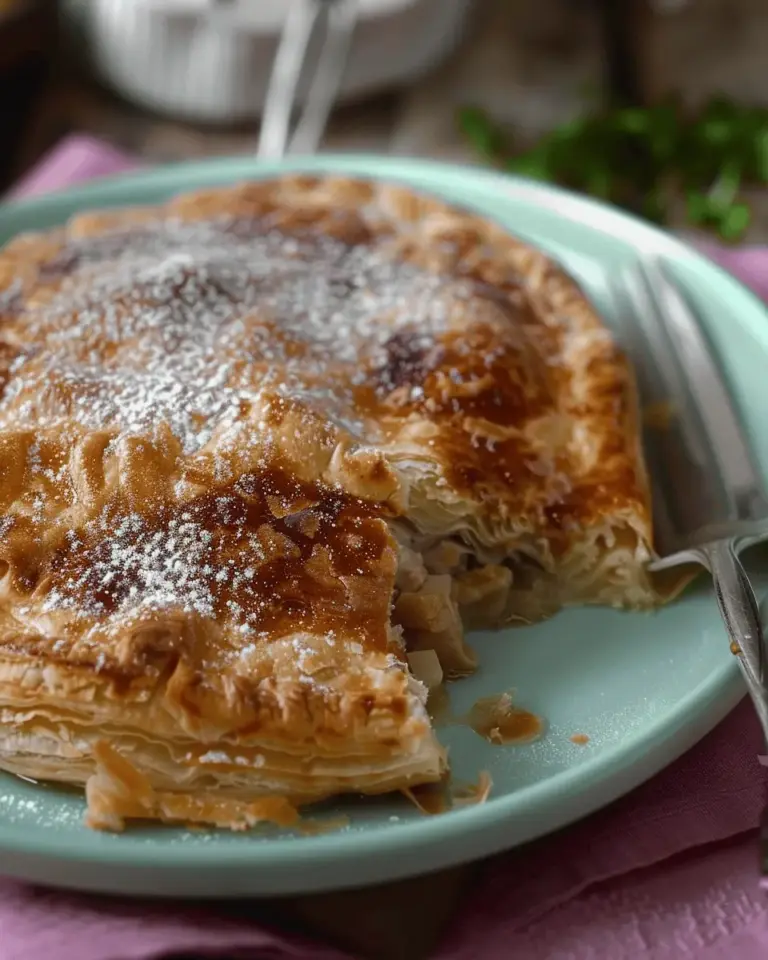Pastilla au poulet (tourte marocaine aux feuilles de Brick)