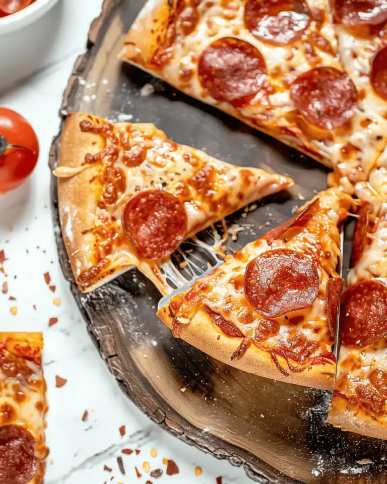 Air Fryer Copycat Pizza Hut Pan Pizza