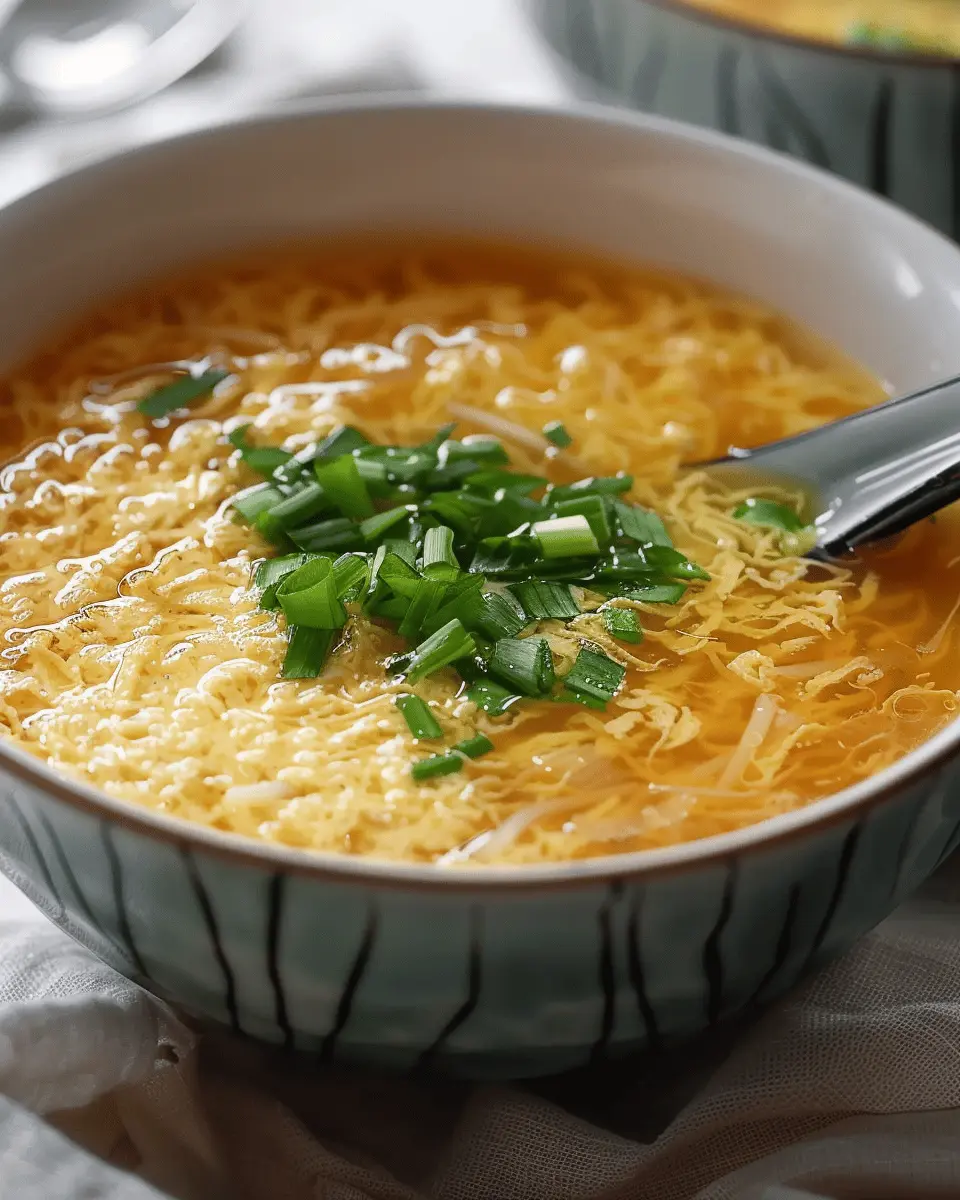 Chinese Egg Drop Soup: Easy Comfort Food for Cozy Nights