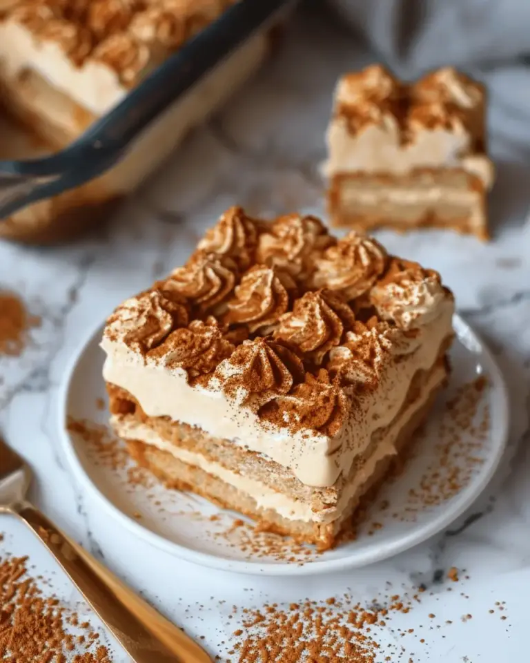 Easy Biscoff Tiramisu