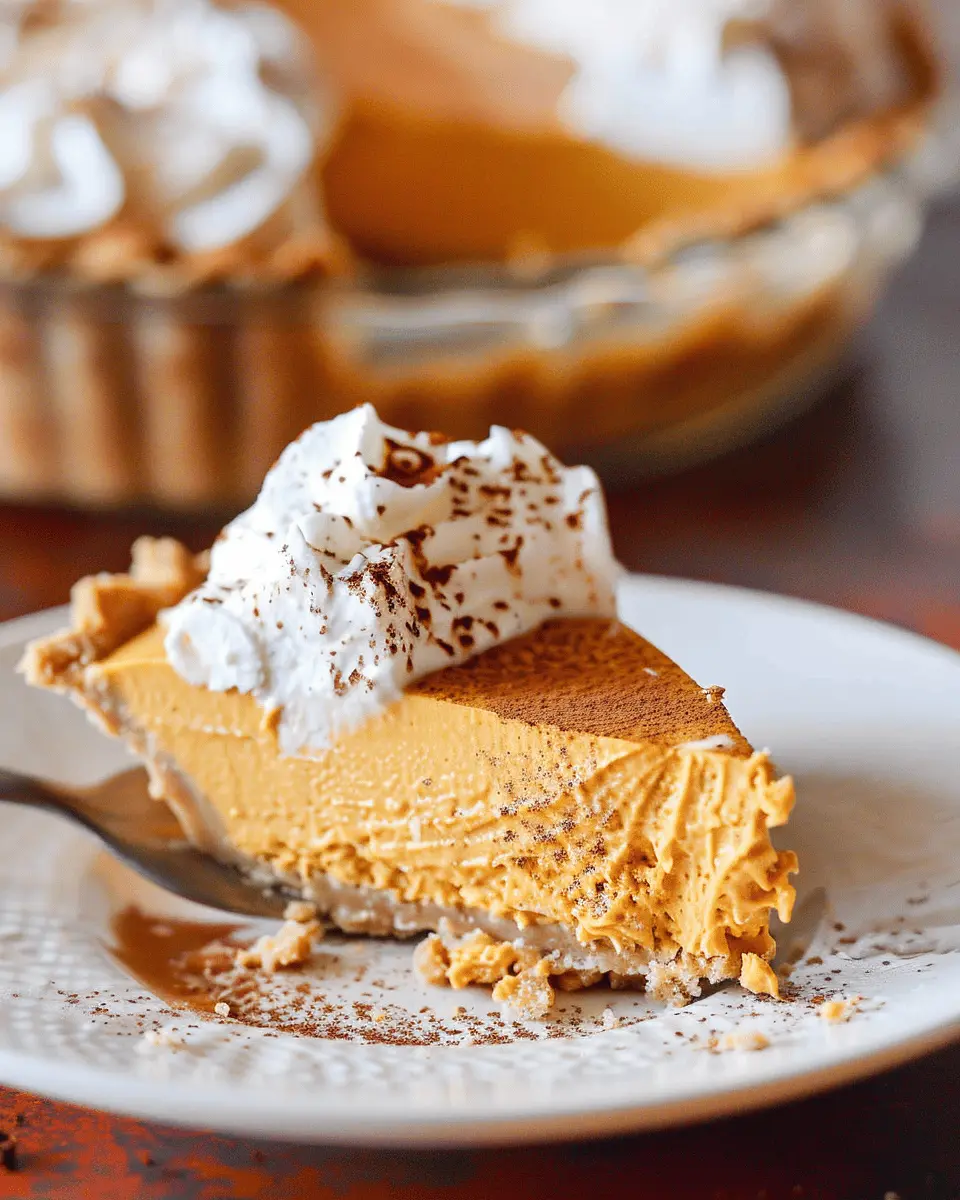 Pumpkin Mousse Pie: The Best Easy Recipe for Fall Indulgence